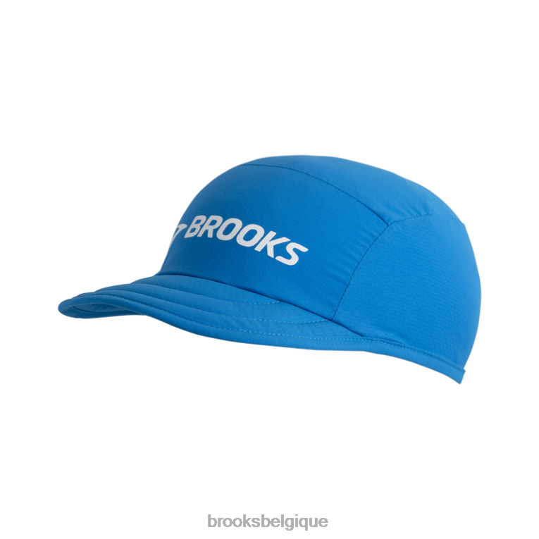 86H241249 chapeau léger et pliable Brooks bleu