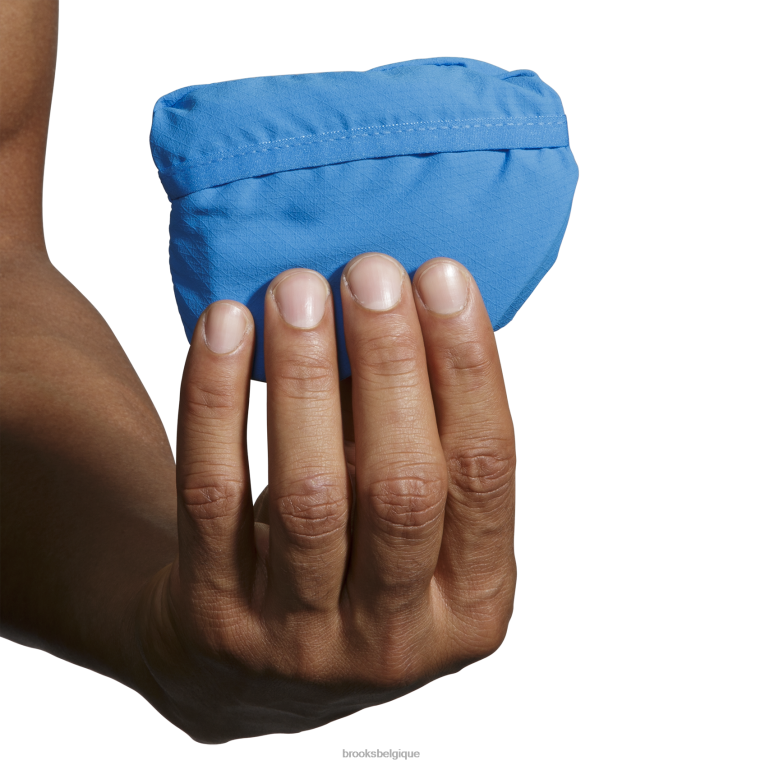 86H241249 chapeau léger et pliable Brooks bleu