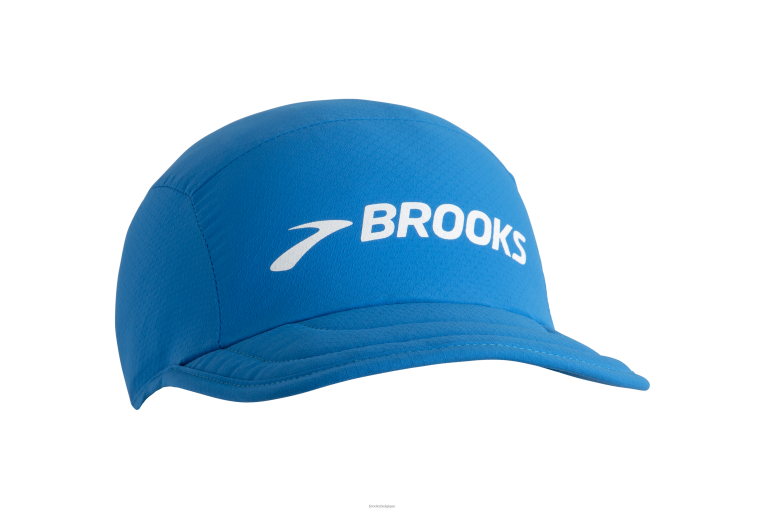 86H241249 chapeau léger et pliable Brooks bleu