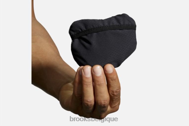86H241669 chapeau léger et pliable Brooks noir
