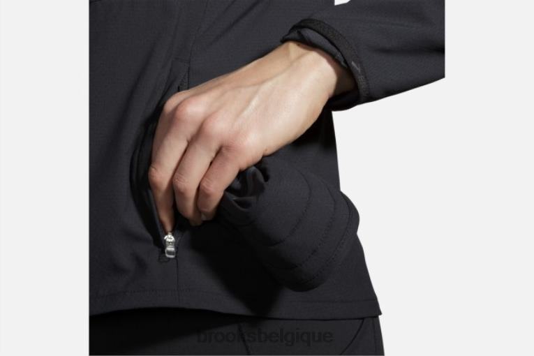 86H241669 chapeau léger et pliable Brooks noir