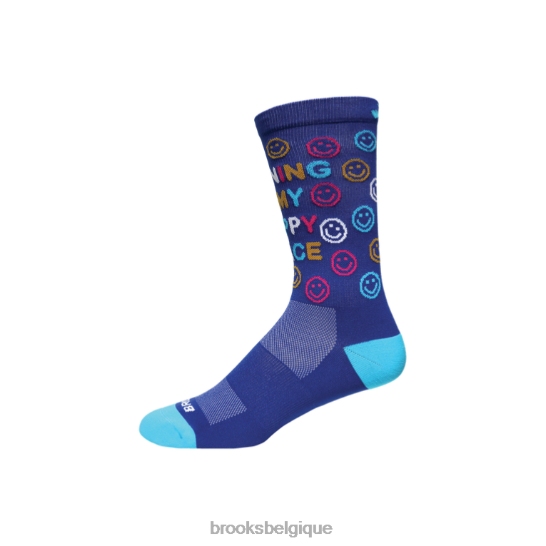 86H241187 équipage tricoté tempo Brooks bleu