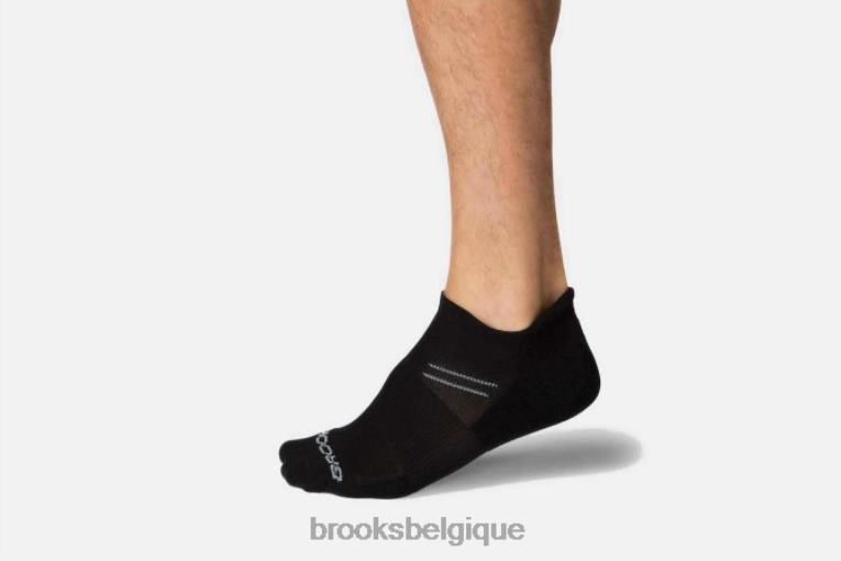 86H241749 lot de trois chaussettes de rodage Brooks noir