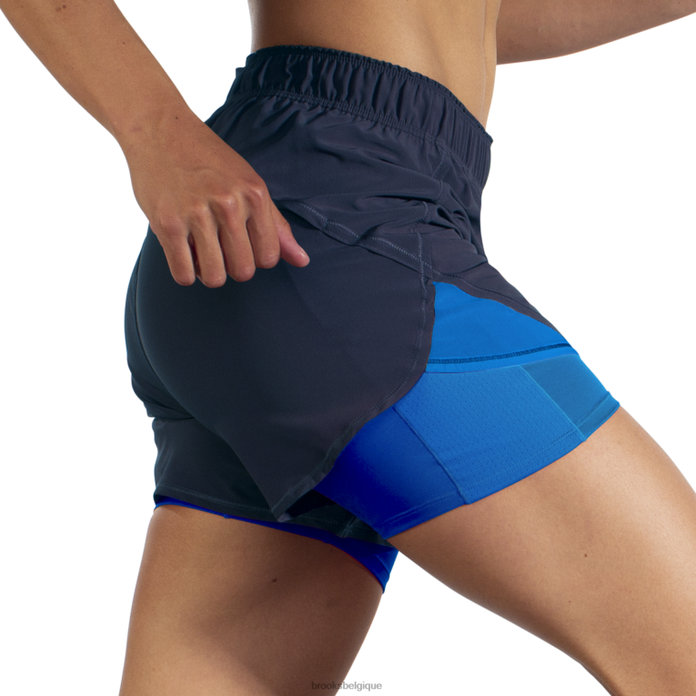 86H241049 chasseur 5'' 2-en-1 court Brooks marine