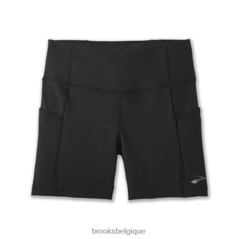 86H241091 méthode 5'' court serré Brooks noir