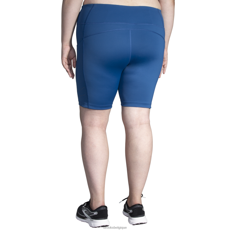 86H241093 méthode 8'' court serré Brooks bleu