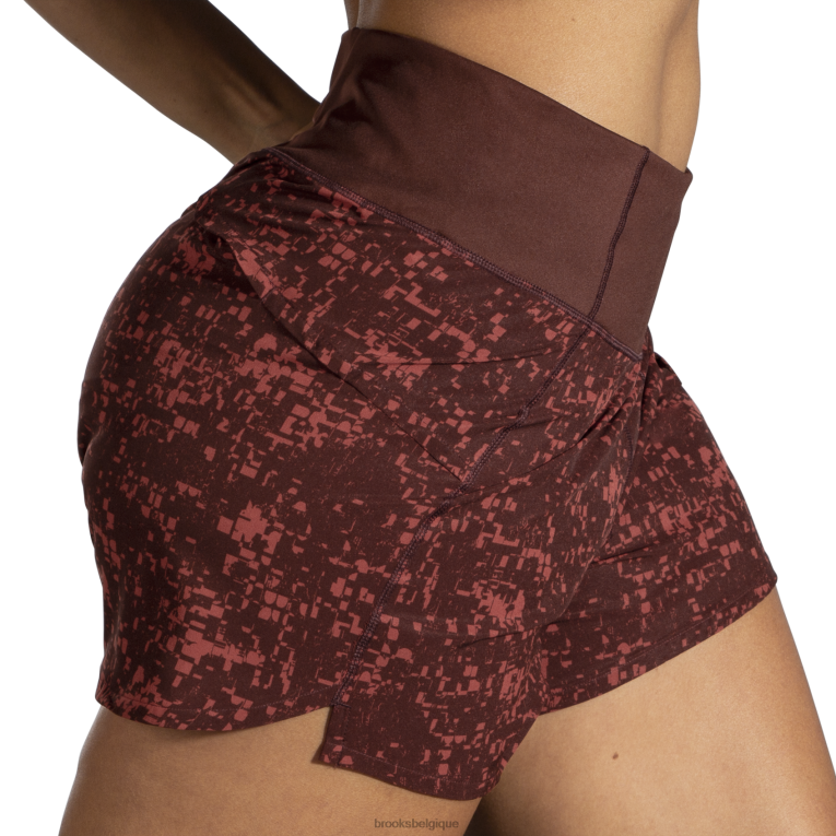 86H241103 chasseur 5'' court Brooks raisin