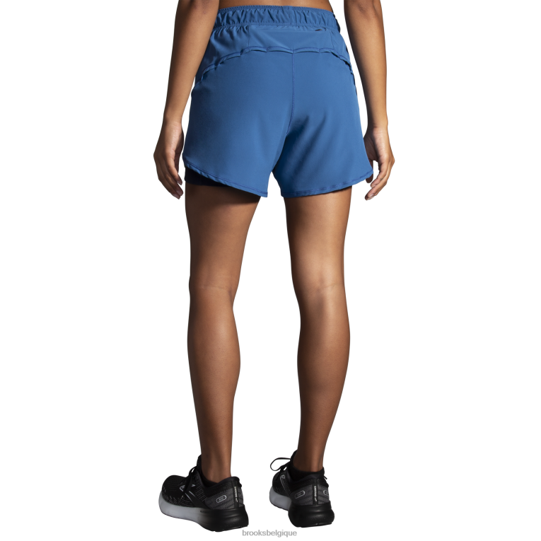 86H24403 Chaser 5 2-en-1 court Brooks bleu
