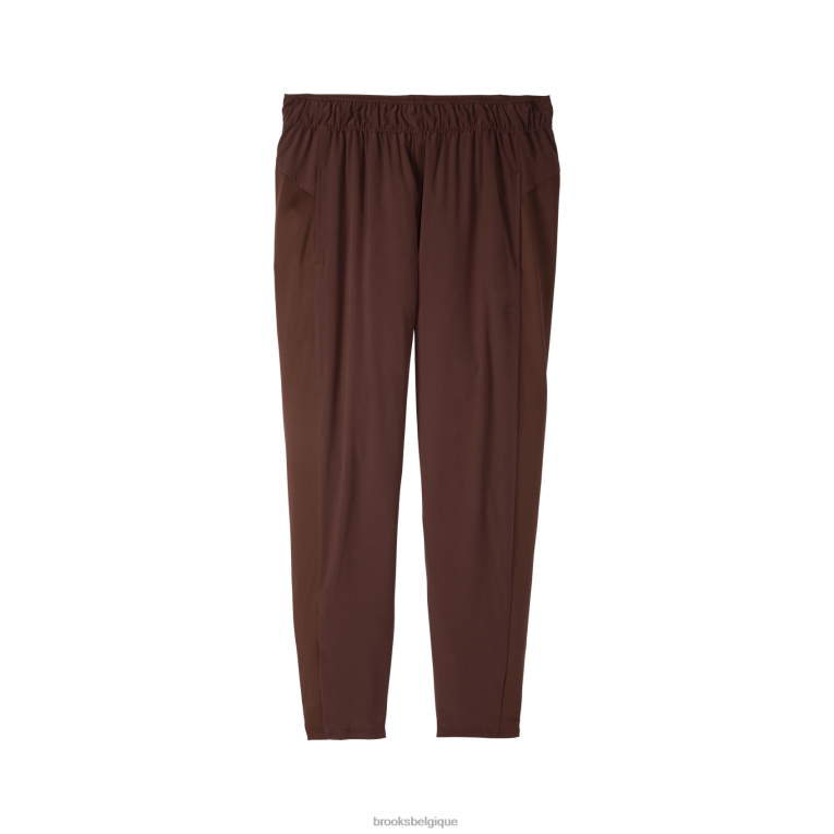 86H24517 pantalon de dépannage Brooks raisin