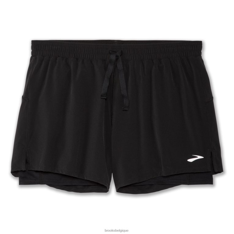 86H24600 moment 5 court 2 en 1 Brooks noir