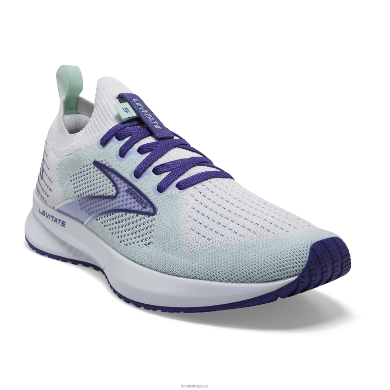 86H24116 léviter furtif 5 Brooks blanc