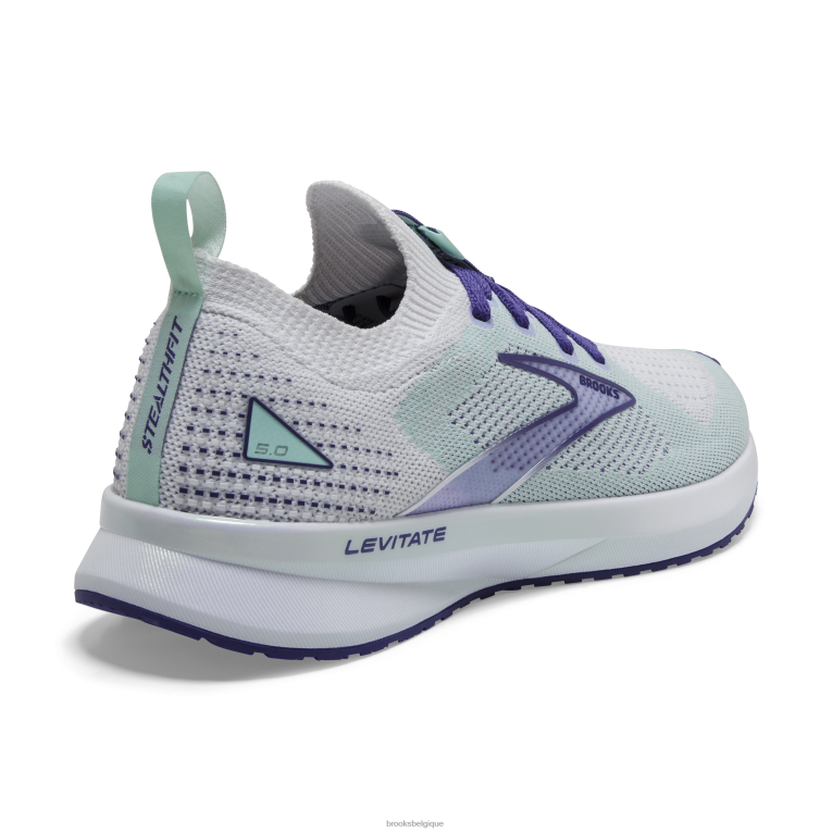 86H24116 léviter furtif 5 Brooks blanc