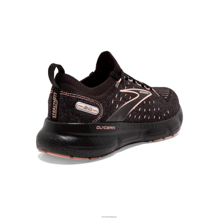 86H2412 glycérine furtif 20 Brooks noir
