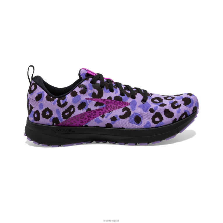 86H2463 réjouissance 5 Brooks violet