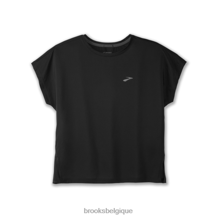 86H241038 manches courtes sans sprint Brooks noir