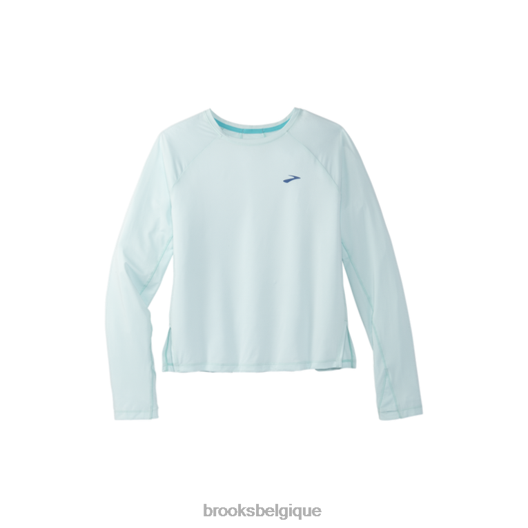 86H241136 manches longues sans sprint Brooks bleu