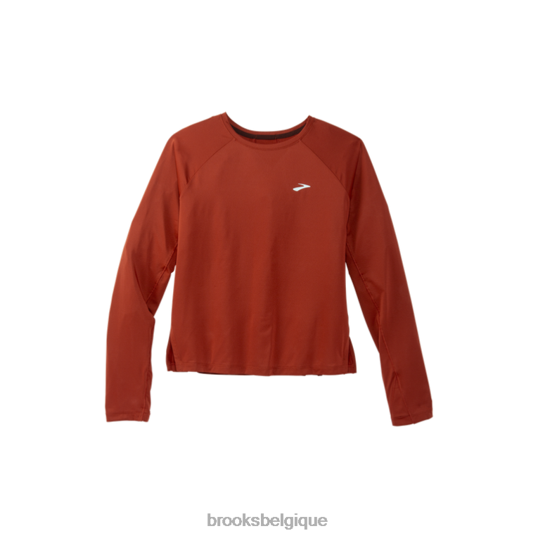 86H241137 manches longues sans sprint Brooks cuivre