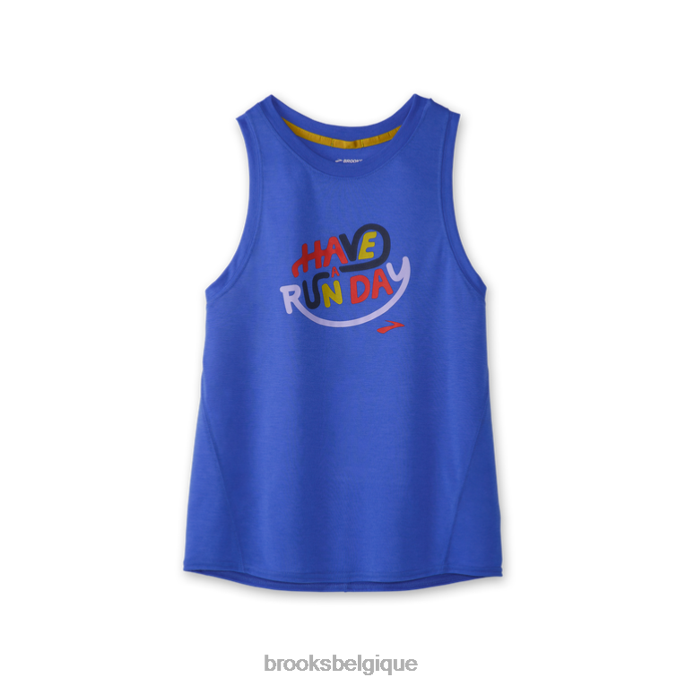 86H241359 réservoir graphique de distance Brooks bleu