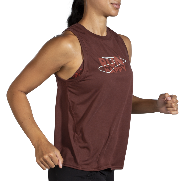 86H24313 réservoir graphique de distance Brooks raisin