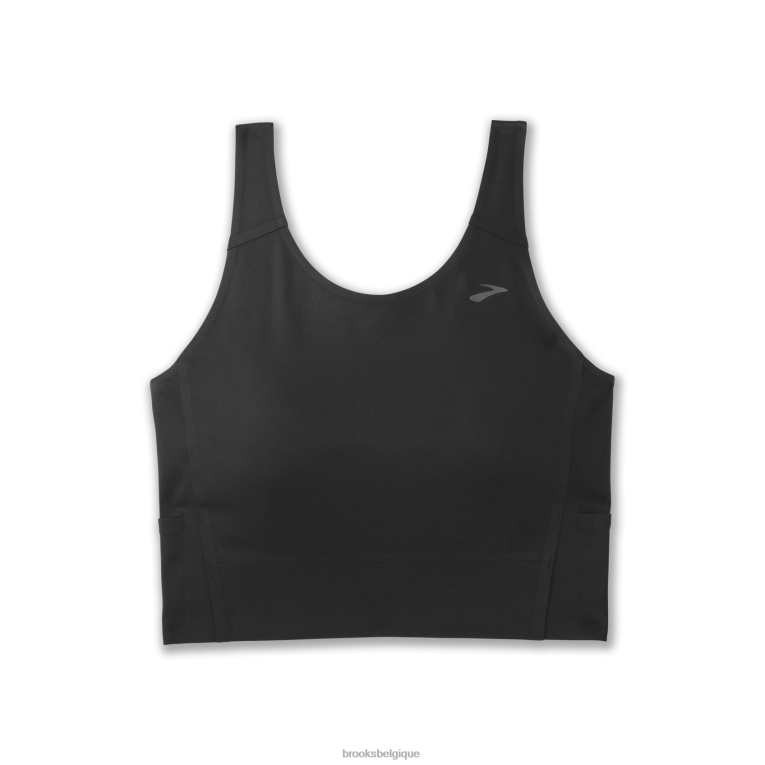 86H24560 courir dans le réservoir de récolte Brooks noir