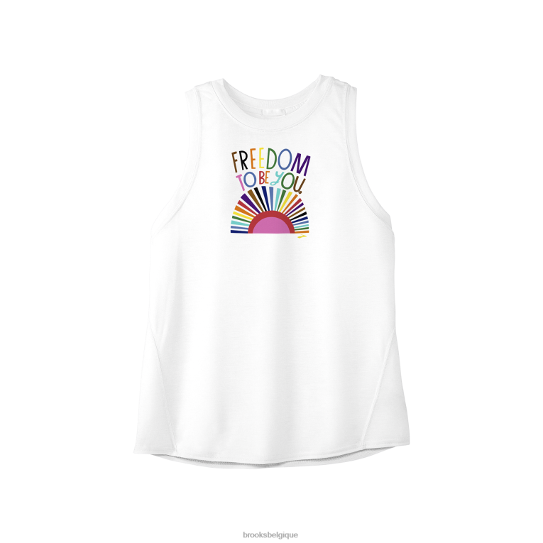 86H24693 réservoir graphique de distance Brooks la liberté d'être toi