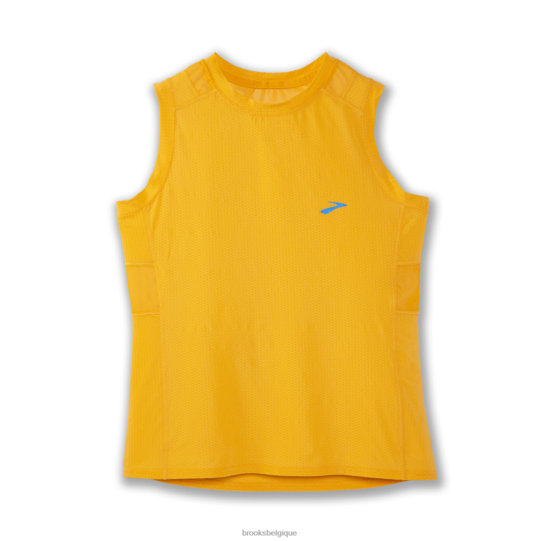 86H24787 ambiance sans manches Brooks Safran