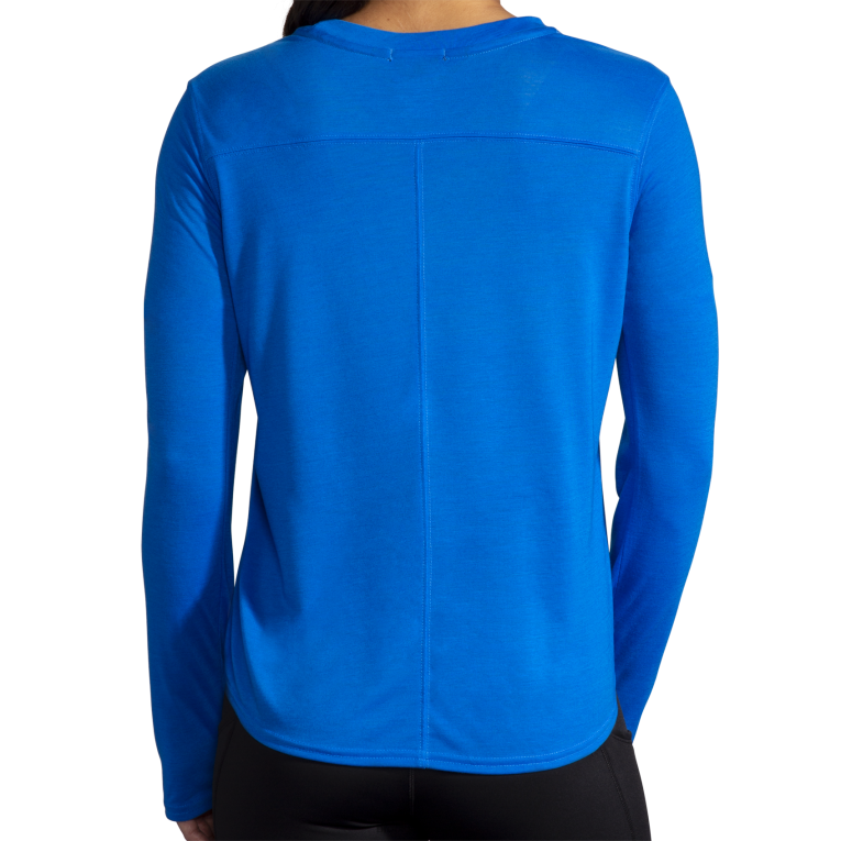 86H24800 manches longues Brooks bleu