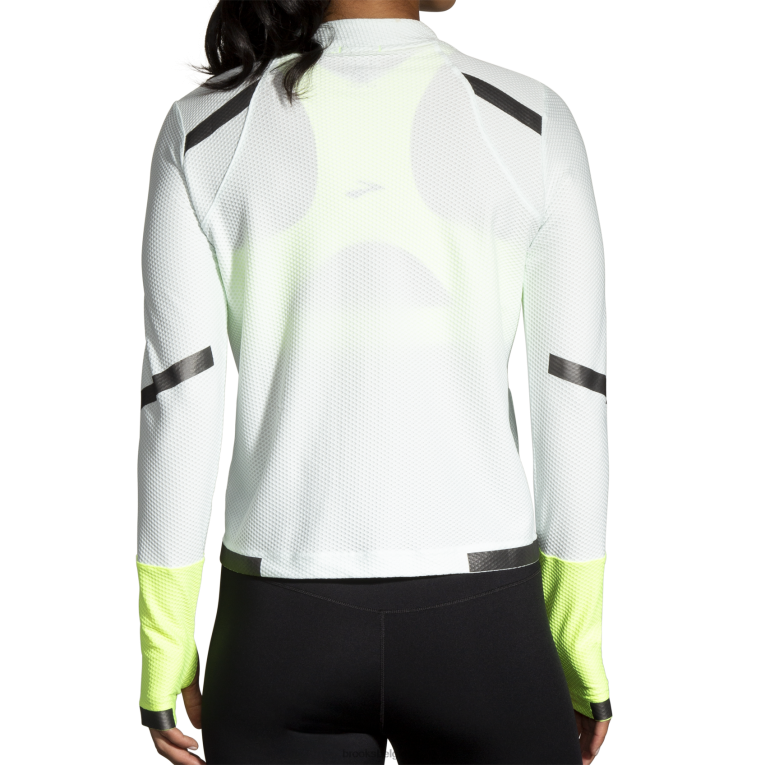 86H24751 carbonite à manches longues Brooks gris