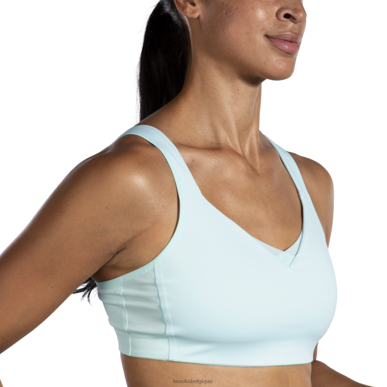 86H241117 soutien-gorge de course convertible Drive Brooks bleu