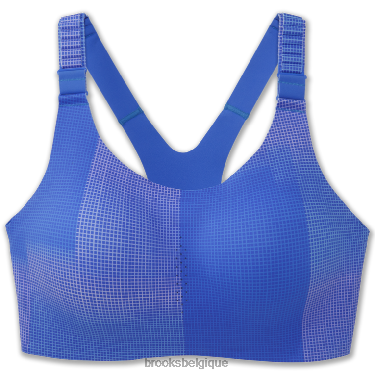 86H241211 osez le soutien-gorge de course à dos nageur 2.0 Brooks bleu