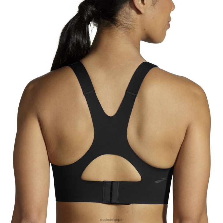 86H241212 osez le soutien-gorge de course à dos nageur 2.0 Brooks noir