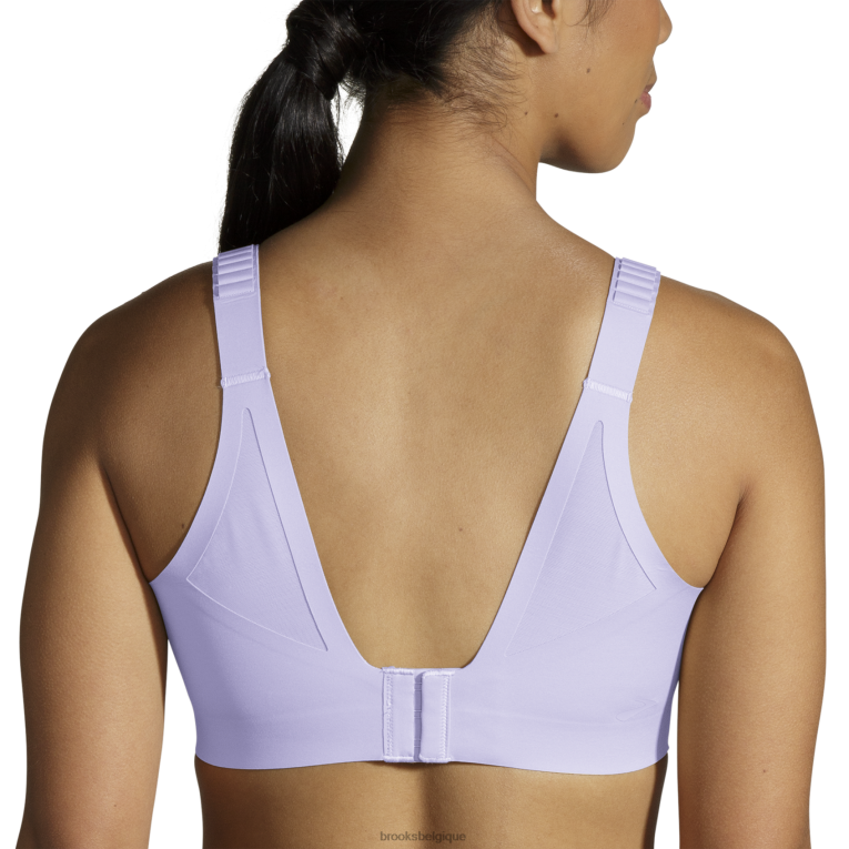 86H241215 Dare Scoopback Run Soutien-gorge 2.0 Brooks violet