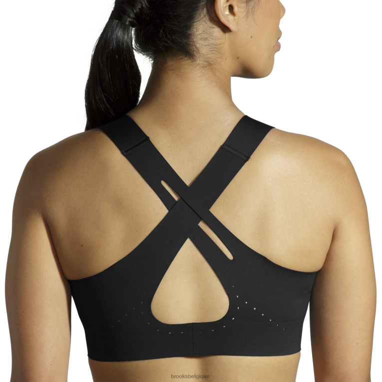 86H241221 Dare Crossback Run Soutien-gorge 2.0 Brooks noir