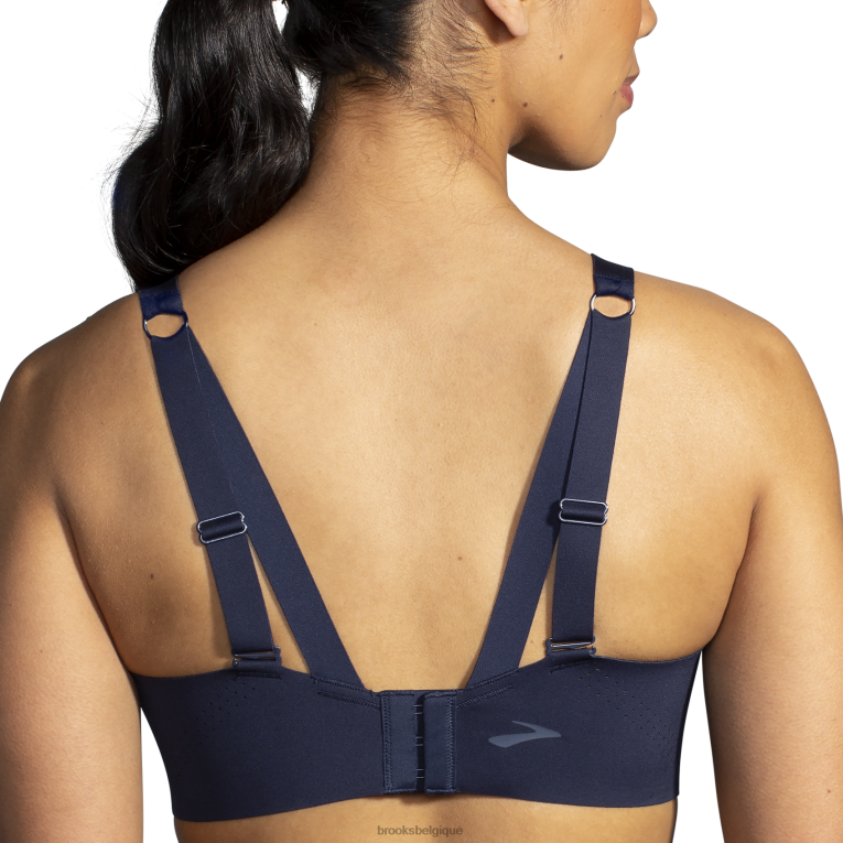 86H241226 dare - soutien-gorge de course à armatures Brooks marine