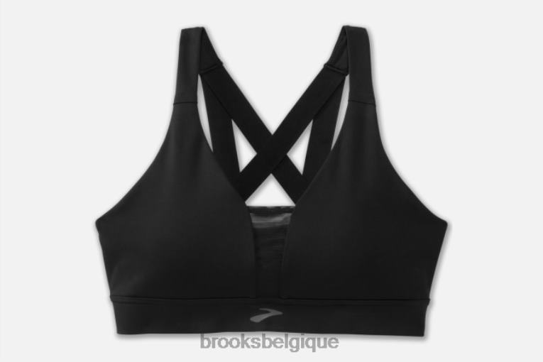 86H241632 soutien-gorge de course plongeant Drive Brooks noir