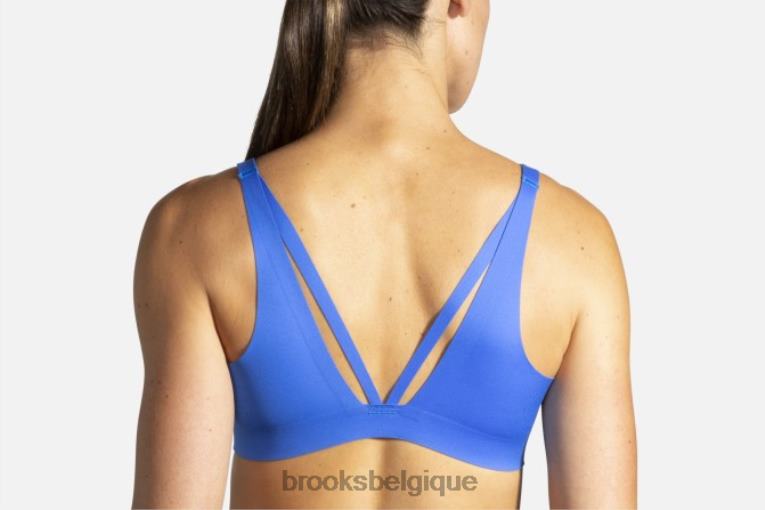 86H241654 Dare - Soutien-gorge de course à bretelles Brooks bleu