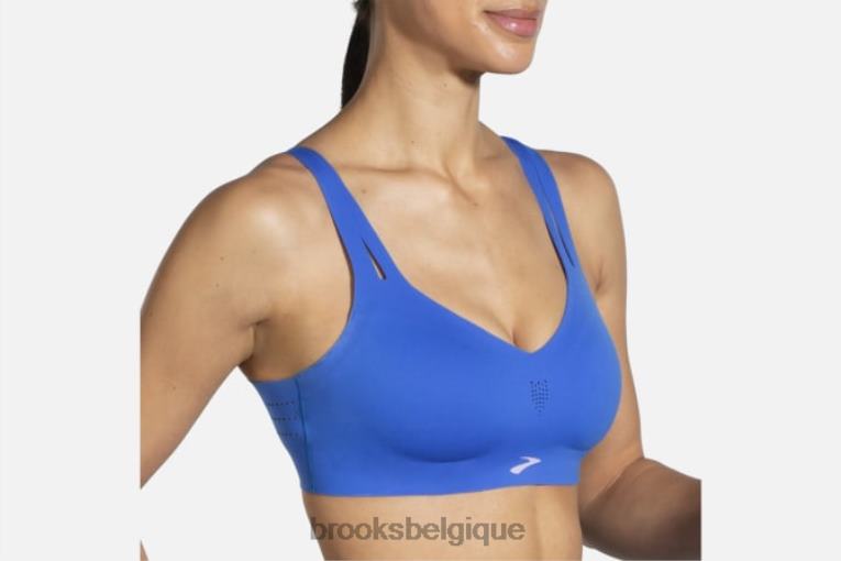 86H241654 Dare - Soutien-gorge de course à bretelles Brooks bleu