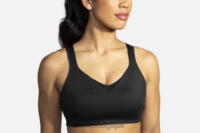 86H241687 soutien-gorge de course convertible Drive Brooks noir