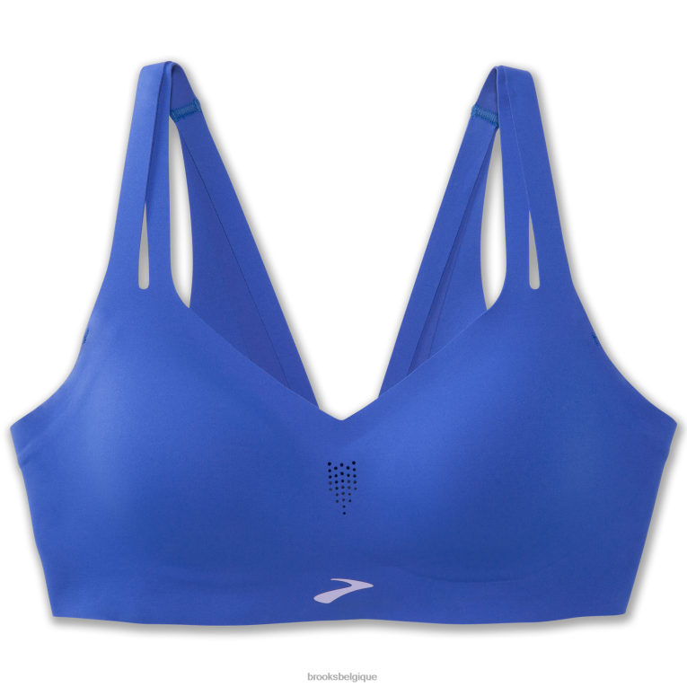 86H24388 Dare - Soutien-gorge de course à bretelles Brooks bleu