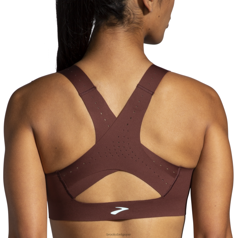 86H24399 dare zip run soutien-gorge 2.0 Brooks bleu