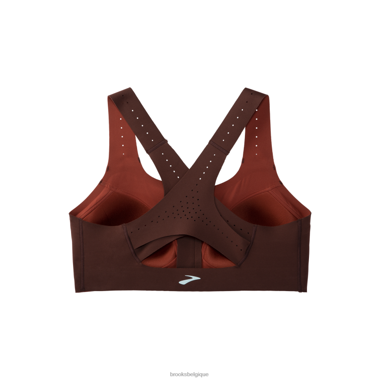 86H24399 dare zip run soutien-gorge 2.0 Brooks bleu