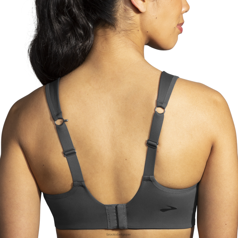 86H24605 soutien-gorge de course convertible Drive Brooks asphalte