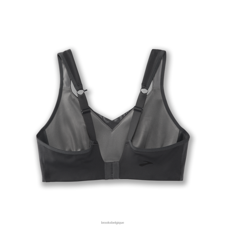 86H24605 soutien-gorge de course convertible Drive Brooks asphalte
