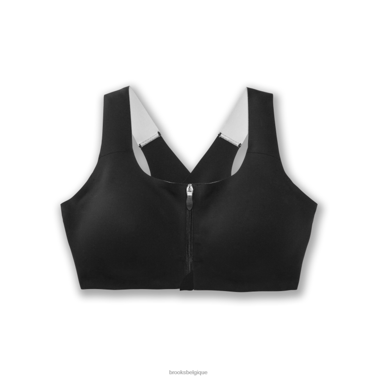 86H24824 Dare - Soutien-gorge de course zippé Brooks noir