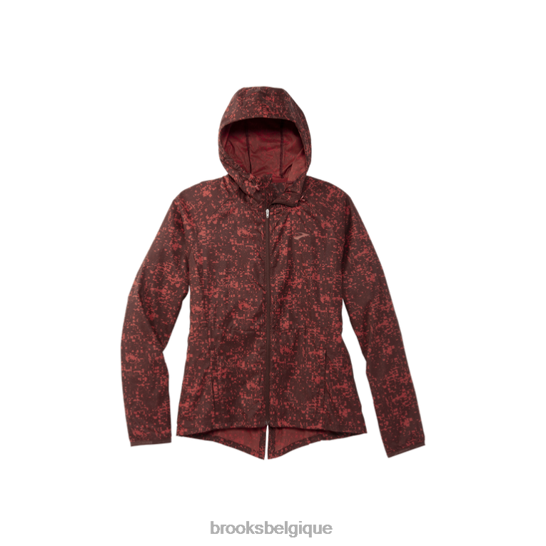 86H241073 veste à baldaquin Brooks raisin