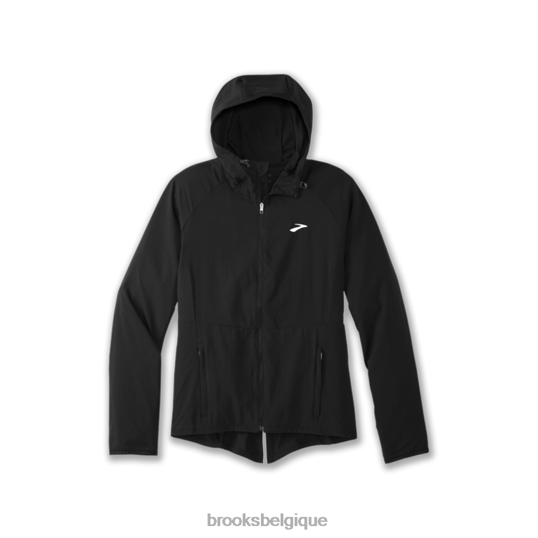 86H241076 veste à baldaquin Brooks noir