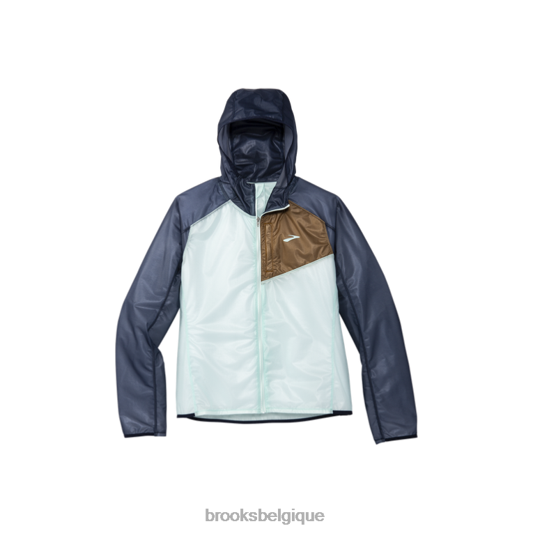 86H241145 veste toutes altitudes Brooks bleu