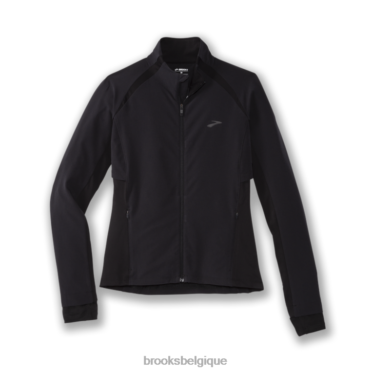 86H241272 veste hybride fusion Brooks noir