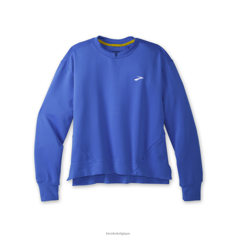 86H24547 courir dans un sweat-shirt Brooks bleu