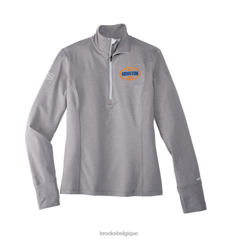 86H24731 houston22 tiret 1/2 zip Brooks Houston